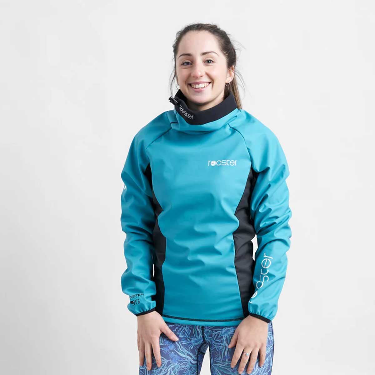 Rooster Womens Classic Aquafleece Top - Teal – Dinghy Sailing Clothing