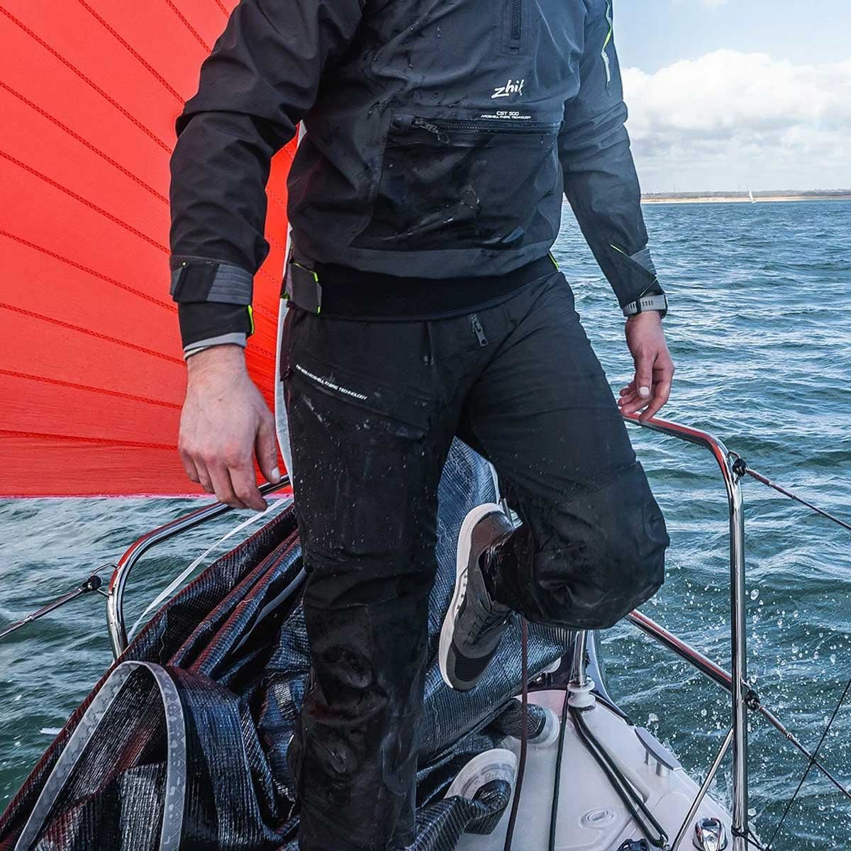 Zhik CST500 Sailing Salopettes - Anthracite