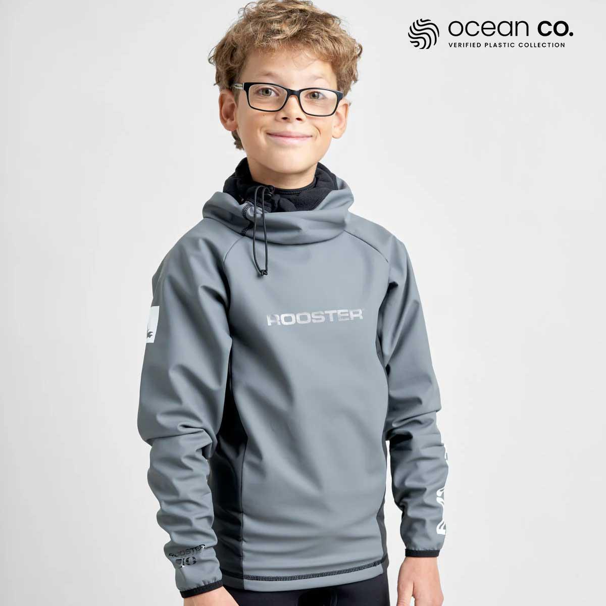 Rooster Junior Classic Aquafleece Top - Grey