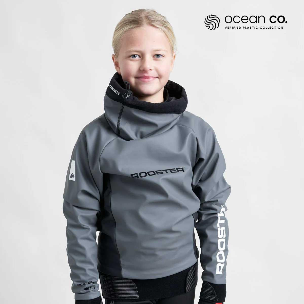 Rooster Junior Pro Lite Aquafleece Top - Grey