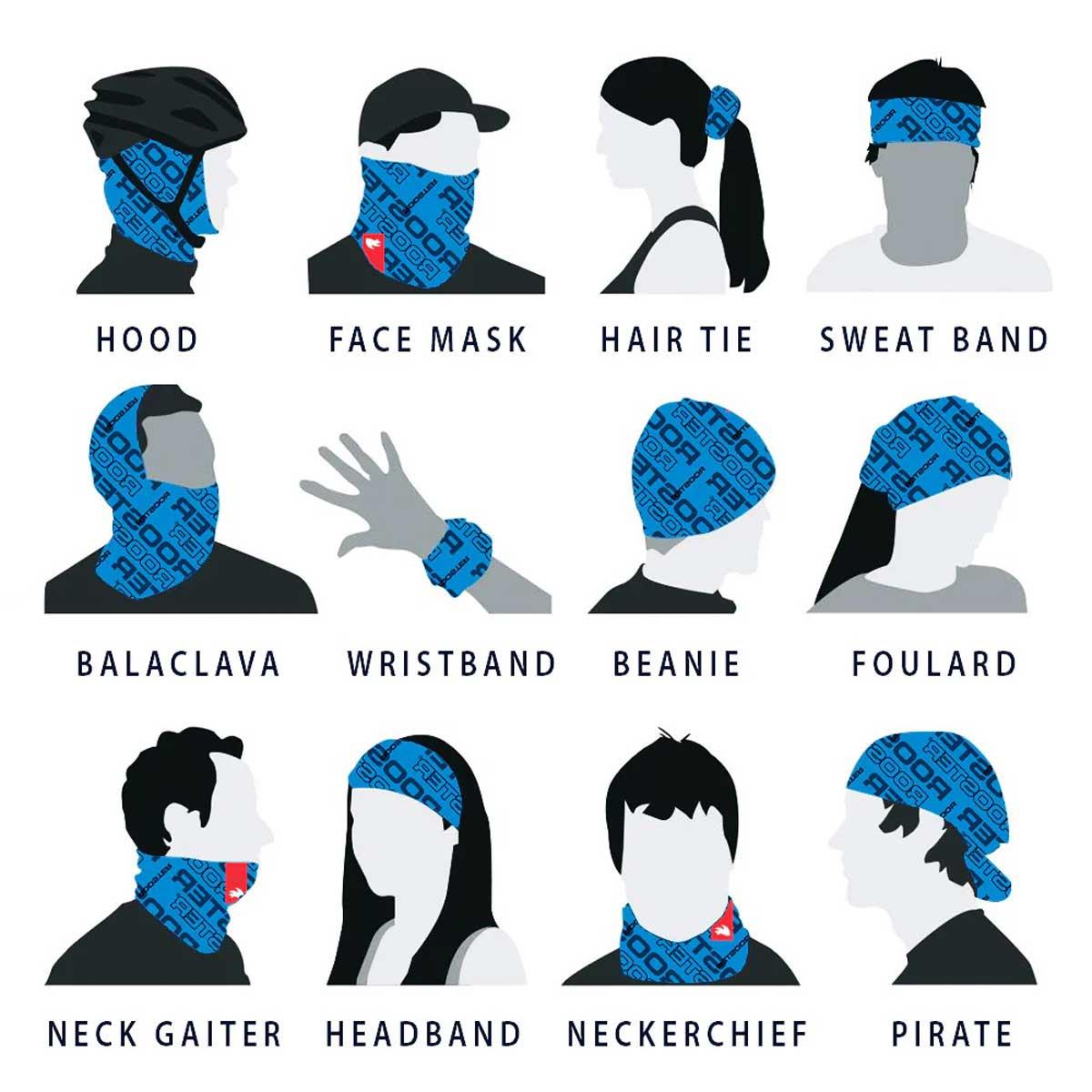 Rooster UV Neck Sleeve - Signal Blue