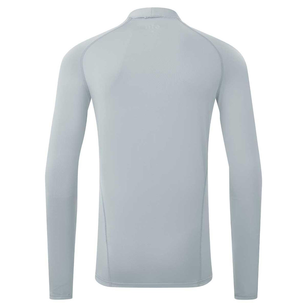 Mens Gill Zenzero Rash Vest - Light Grey