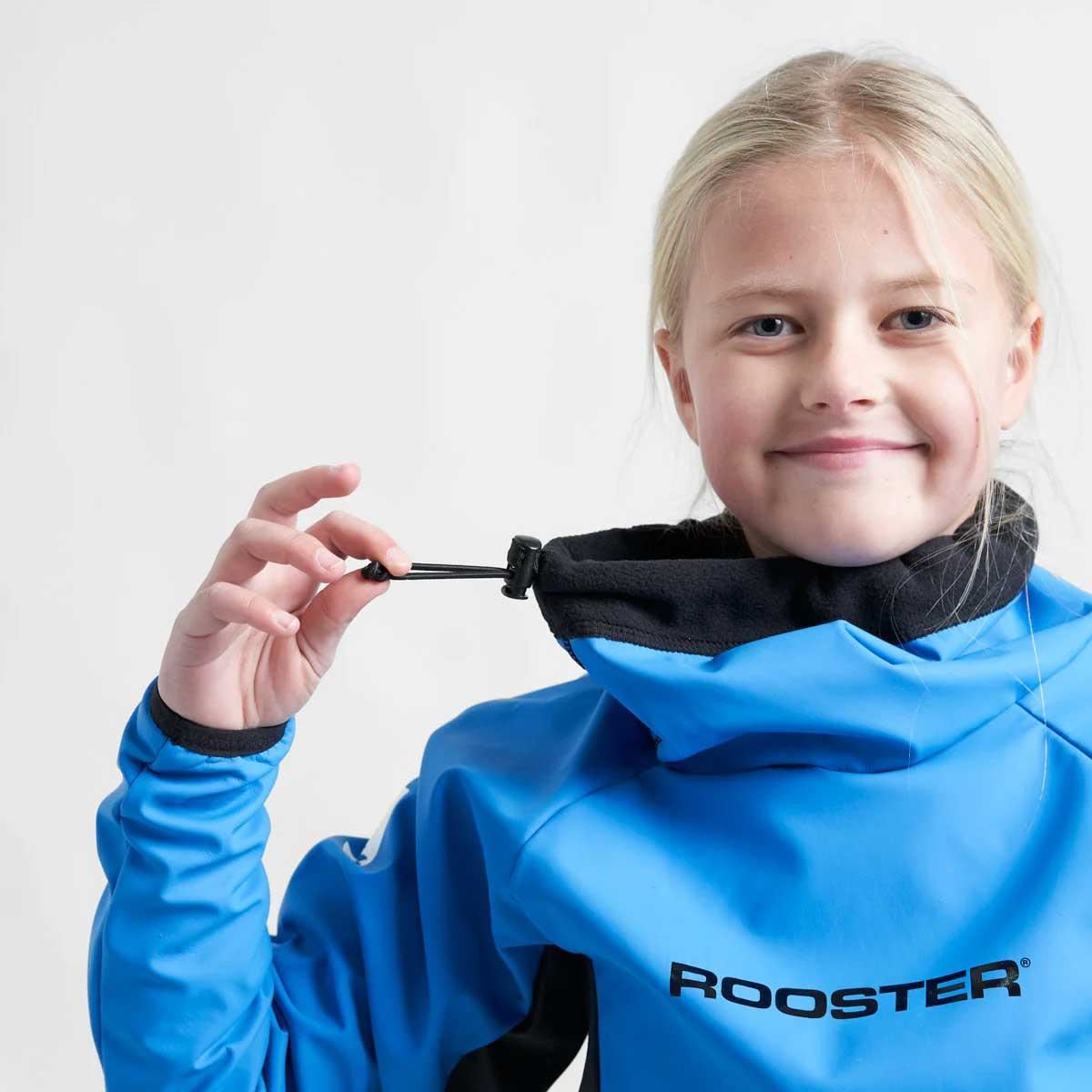 Rooster Junior Classic Aquafleece Top - Signal Blue