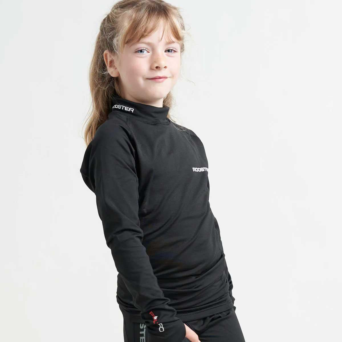 Rooster Junior Long Sleeve PolyPro Top