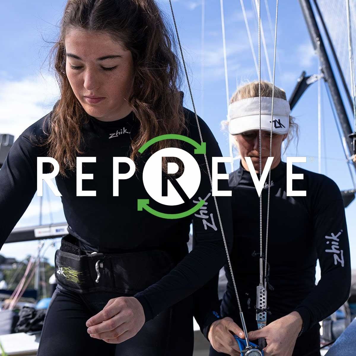 Zhik Womens Long Sleeve Spandex Rash Vest Top - Black