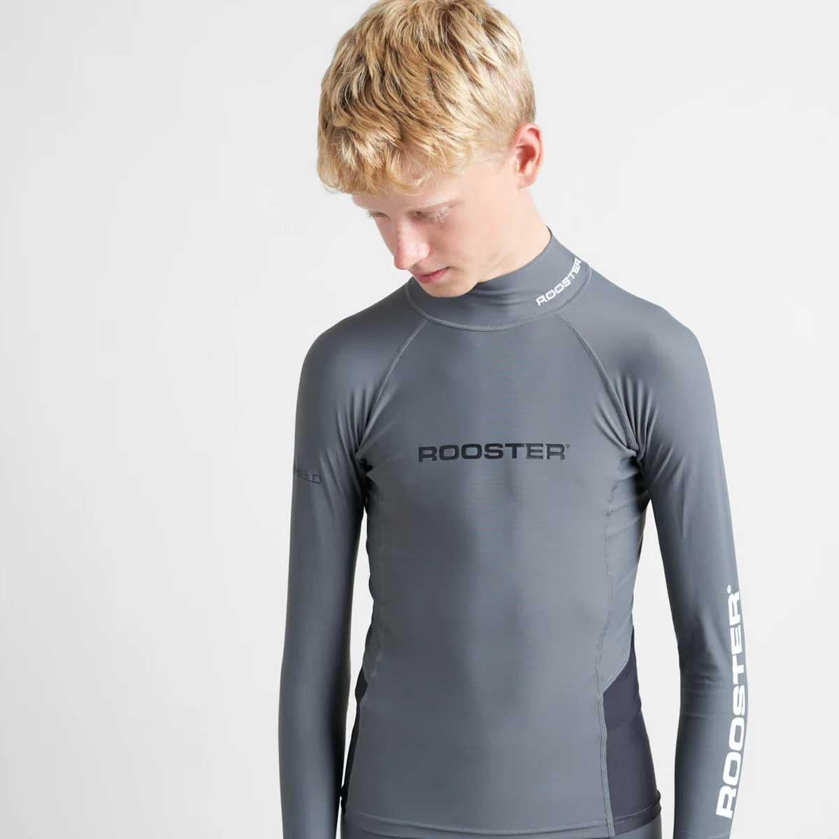 Rooster Junior Long Sleeve Rash Vest Top