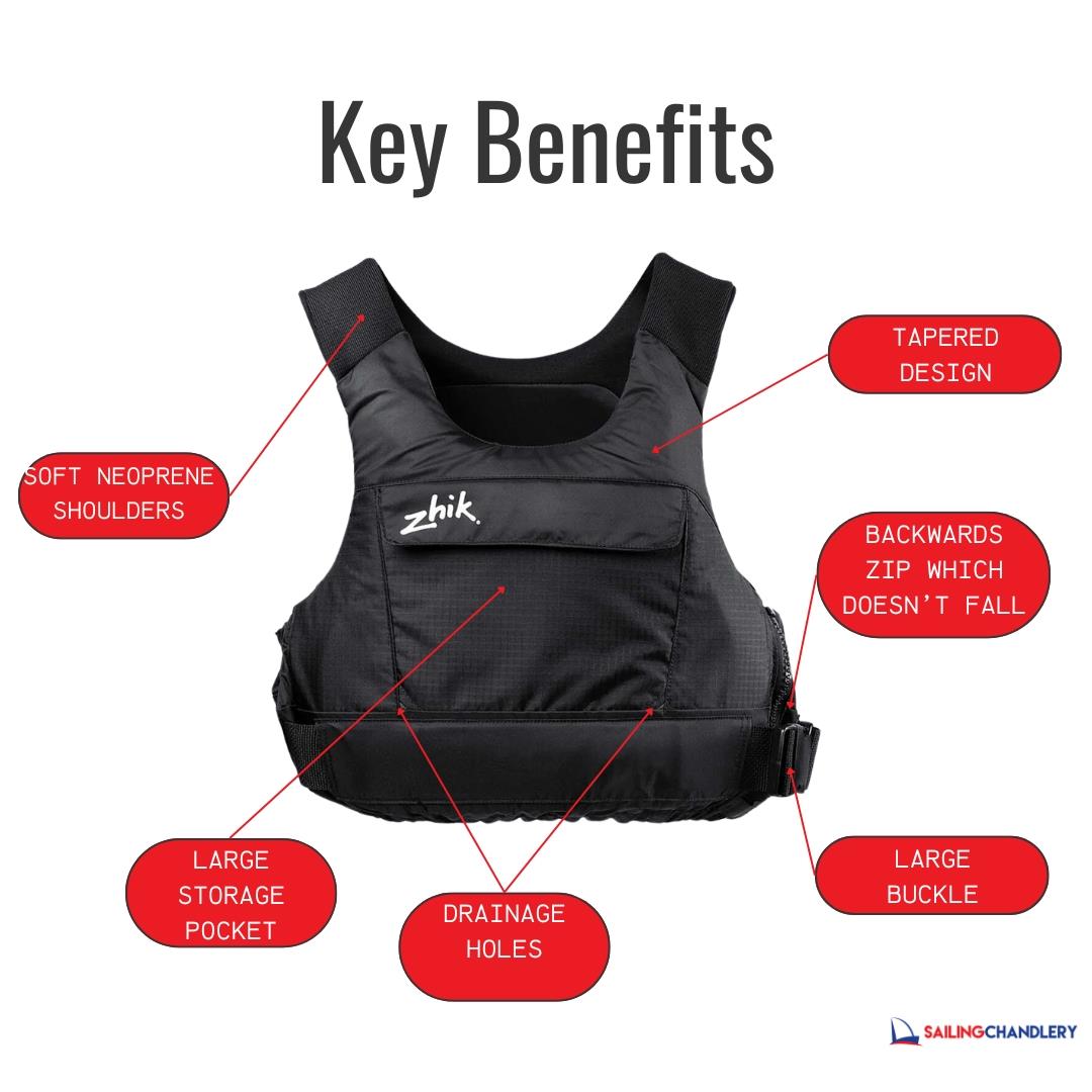 Zhik P3 PFD Buoyancy Aid - Black