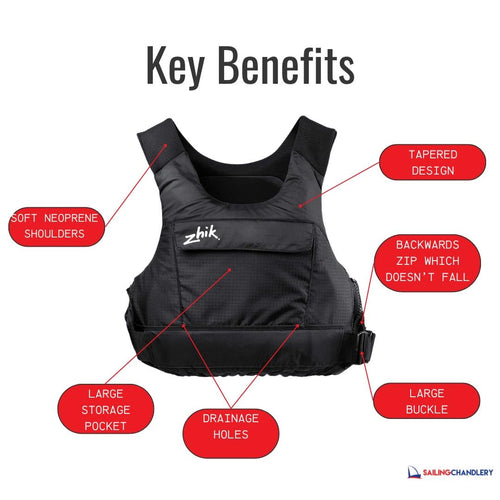 Zhik P3 PFD Buoyancy Aid - Black
