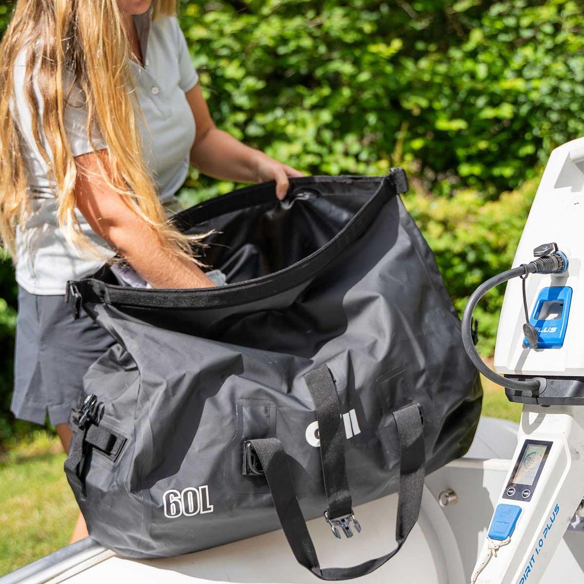 Gill Voyager Duffel Bag 60L - Black