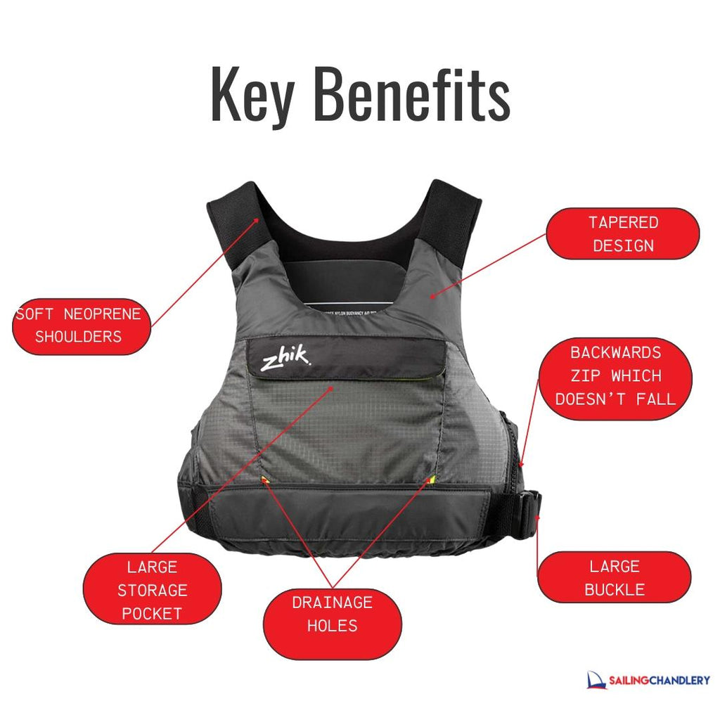 Zhik P3 PFD Buoyancy Aid - Grey