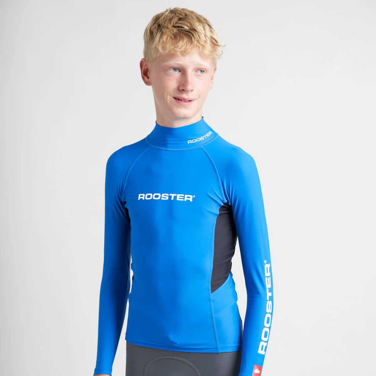 Rooster Junior Long Sleeve Rash Vest Top